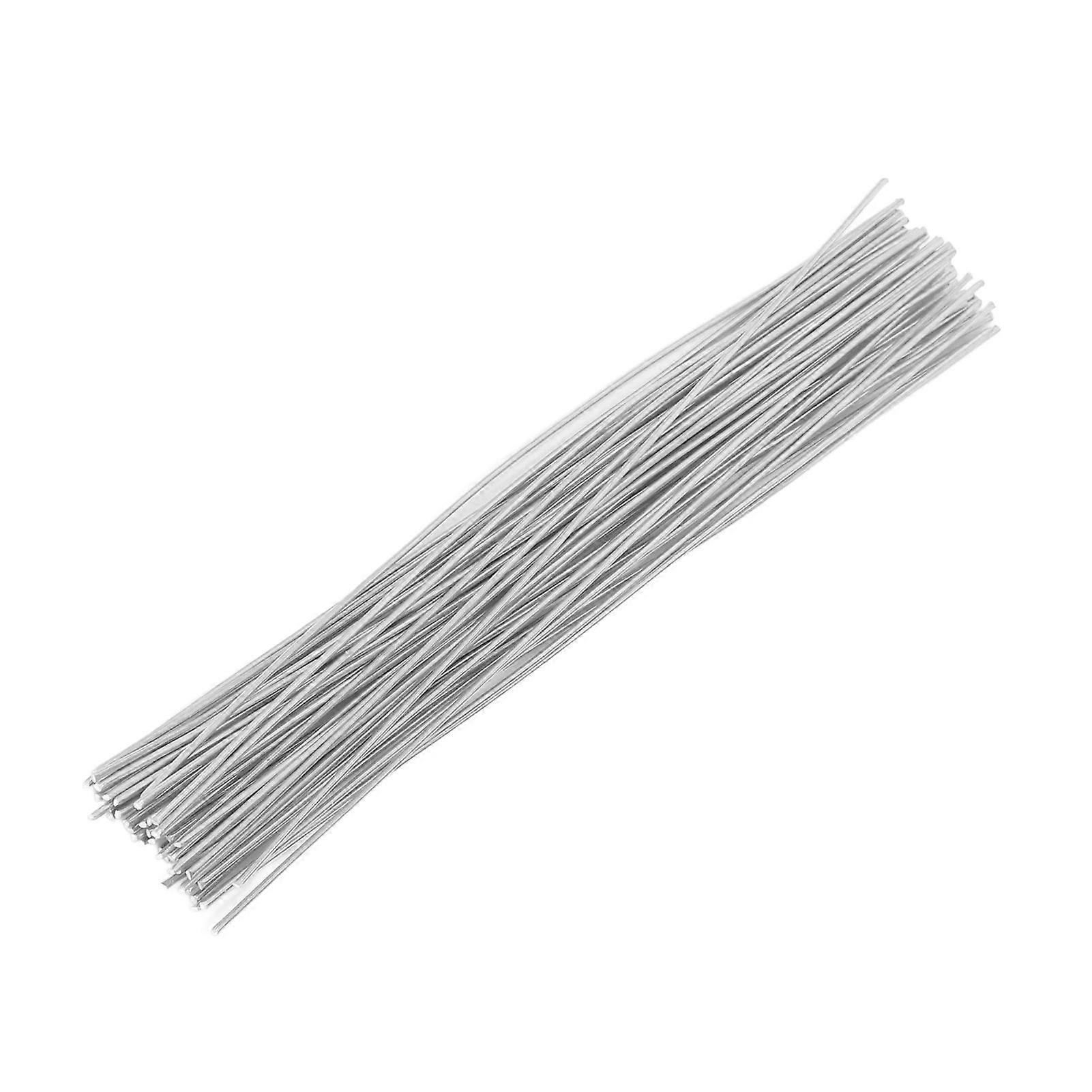 50Pcs Welding Rod Flux Core Low Temperature Aluminum Brazing Rod for White Metals