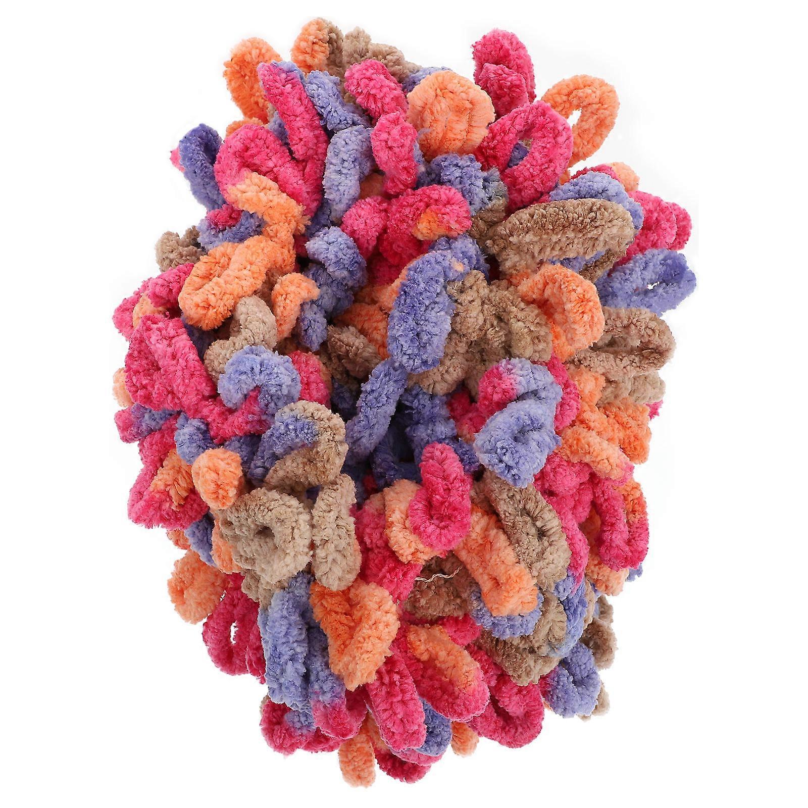 Finger Knitting Thread Hand Knitting Yarn for Craft Projects 1 Roll