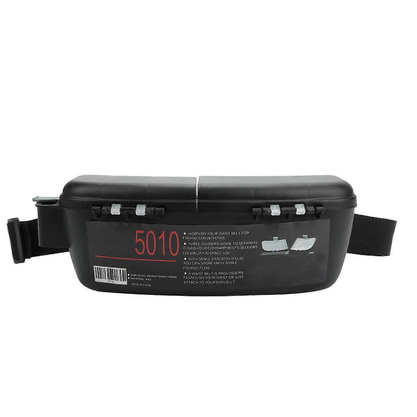 Portable Fishing Lures Box Waist Pack Adjustable Belt Fishing Tackle Storage Kit