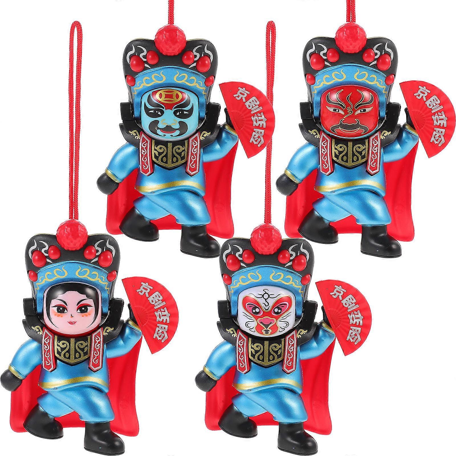 Opera Face Changing Doll Display for Desktop 1Pcs Sichuan Opera Gift