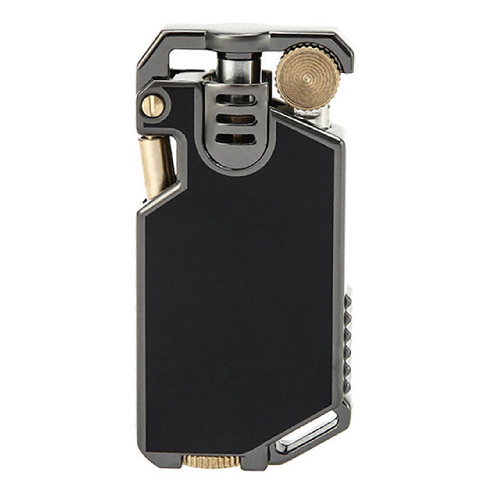 High-End Retro Oil Lighter for Gentlemen Elegant Retro Design A Time-less Accessory for Men