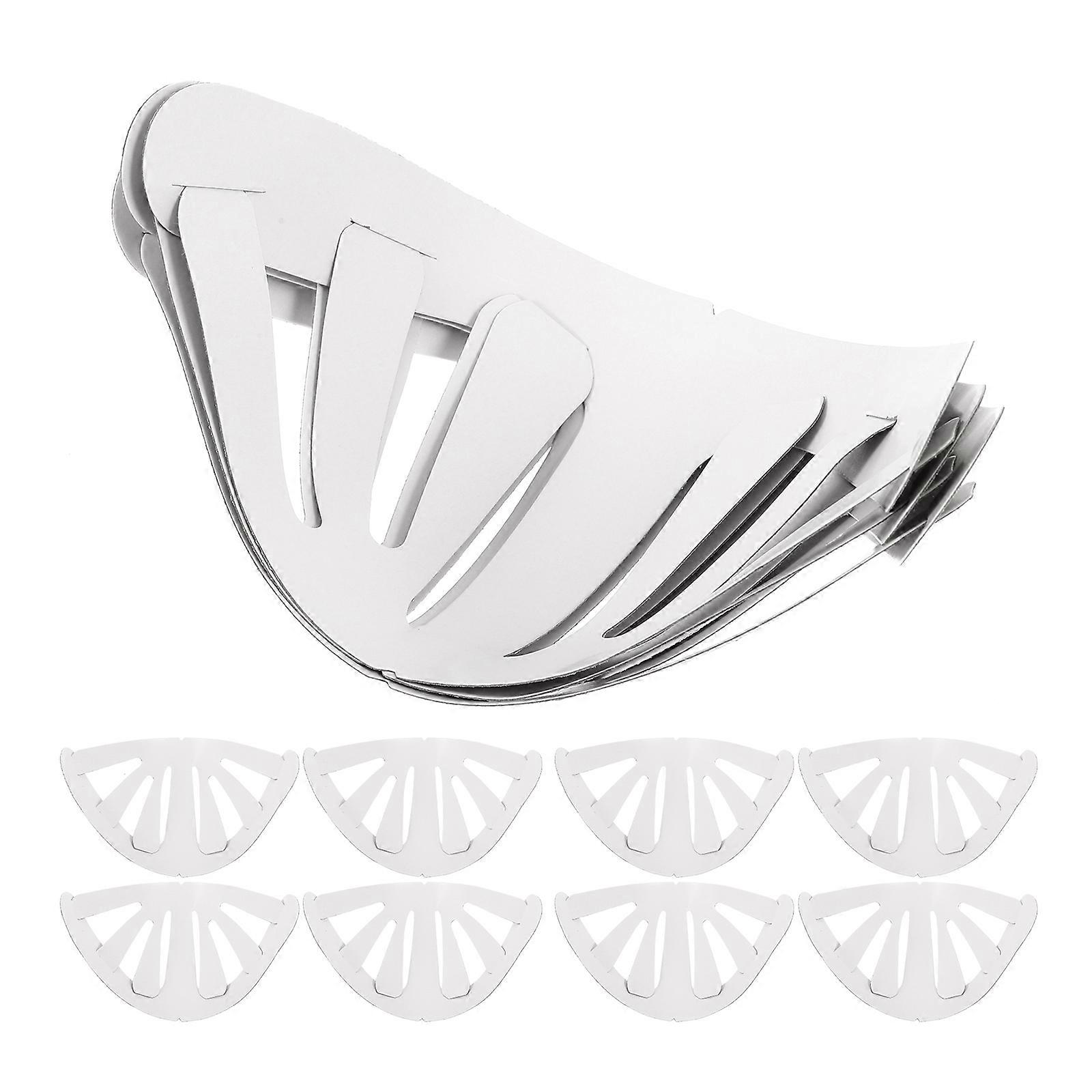 Baseball Cap Support Maintains Shape For Hat Display Storage 25Pcs White Cardboard Holder