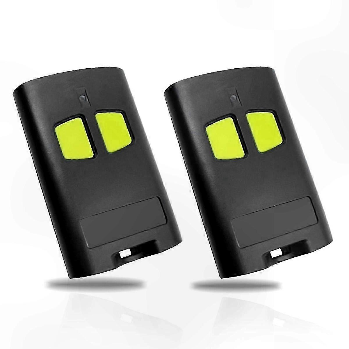 433MHz Rolling Code Garage Door Opener Remote Control Replacement Pair