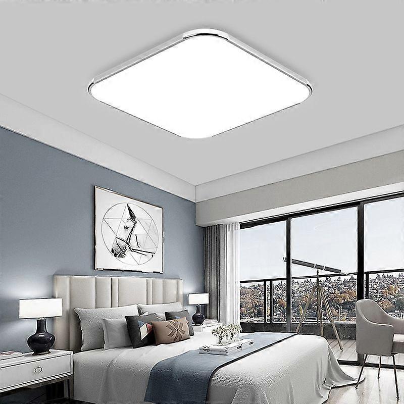 24W LED ceiling light with cold white motion detector radar sensor ceiling light 30x30cm sensor light wall lamp IP44 waterproof, square