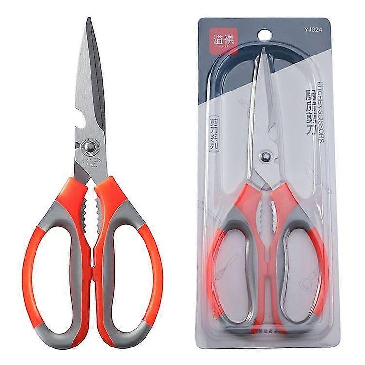 Multifunctional Stainless Steel Home Kitchen Scissors Chicken Bone Scissors #5