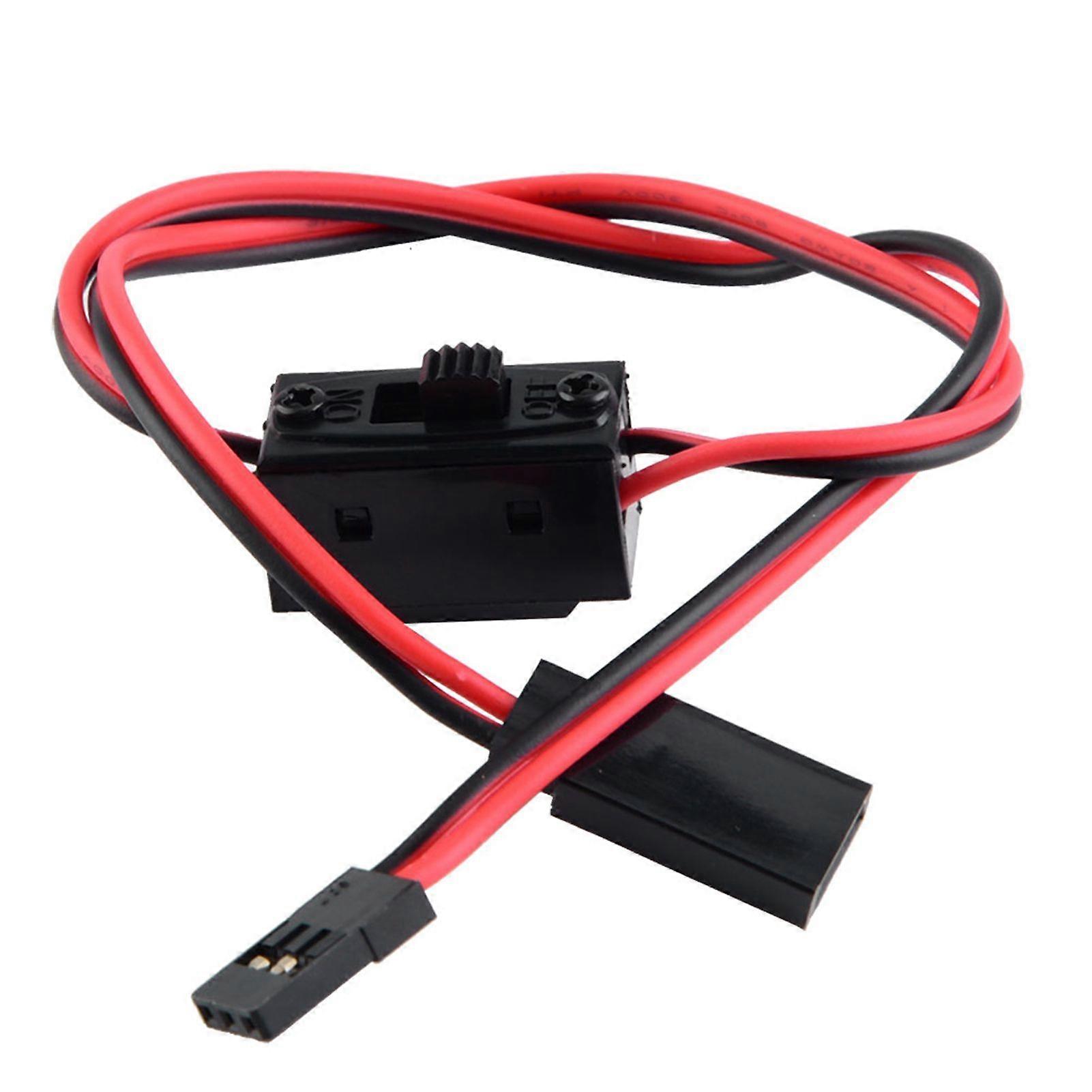 Light Control On/Off Power Switch Plug Male Female Wire for RC Model Car/Boat/Steering Engine