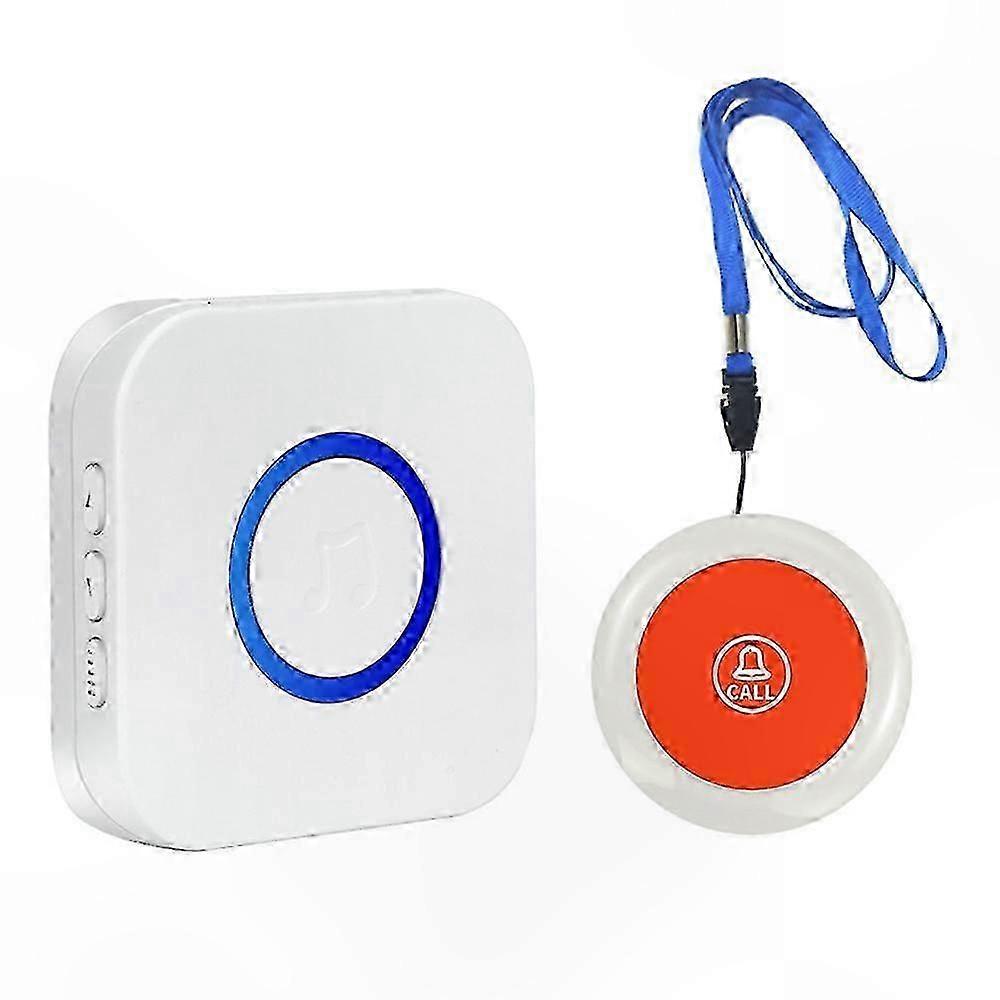 Wireless Emergency Alert Button for Home Care - 150M Range SOS Alarm for Elderly Safety Monitoring Solution
