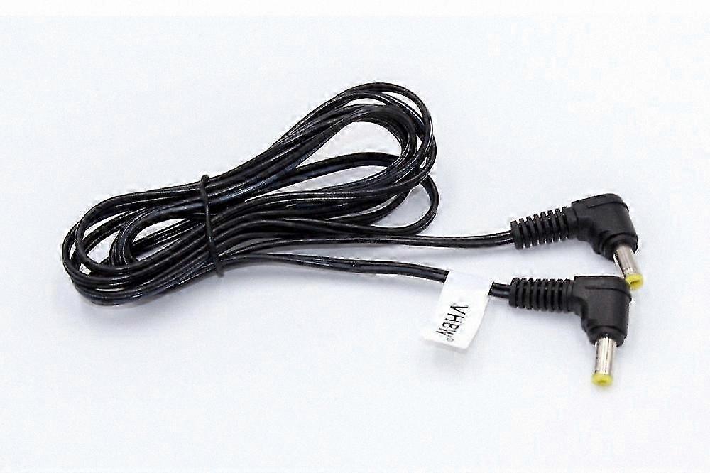Black 100cm AC Adapter Cord for Camera and Camcorder Power Cable Replacement