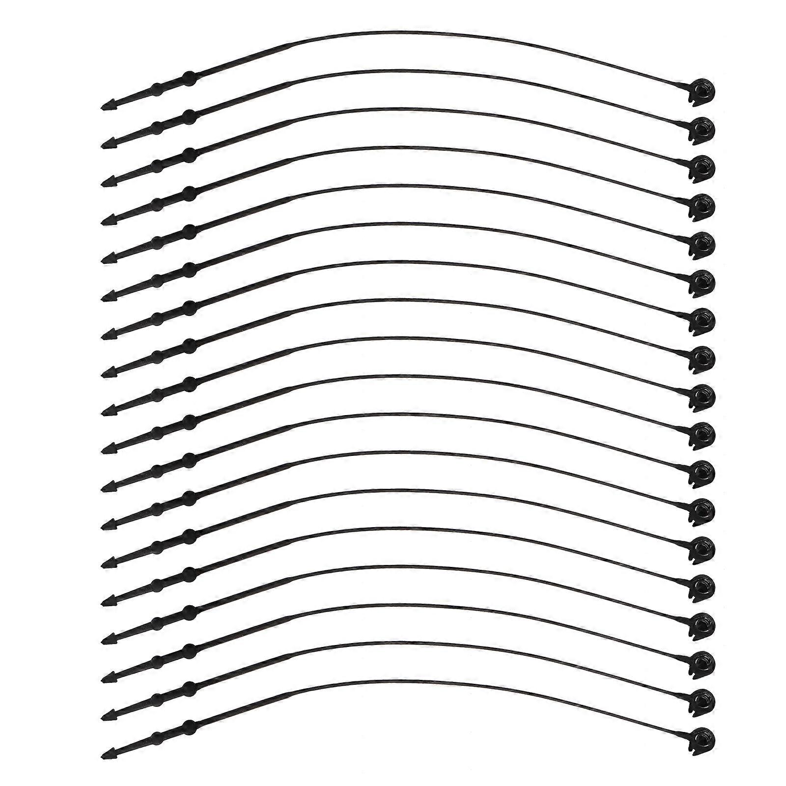 Black Plastic Snap Lock Tag Fasteners for Fastening Use 5000Pcs