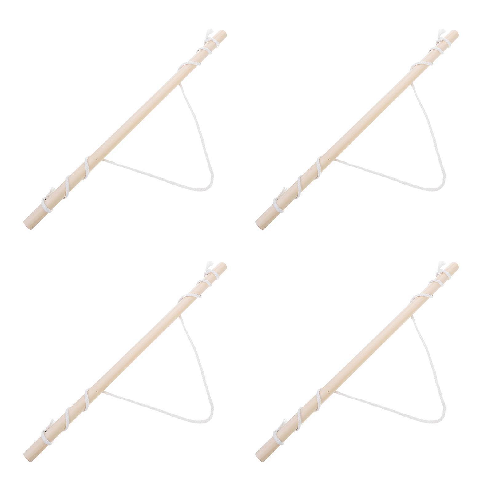 Wooden Garden Flagpoles for Banner 20Pcs Sturdy Banner Poles