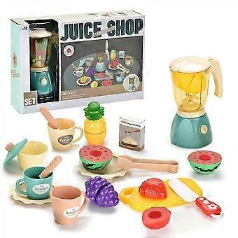 2025 Play Kitchen Blender Toy with Fruits - Educational Fun for Kids