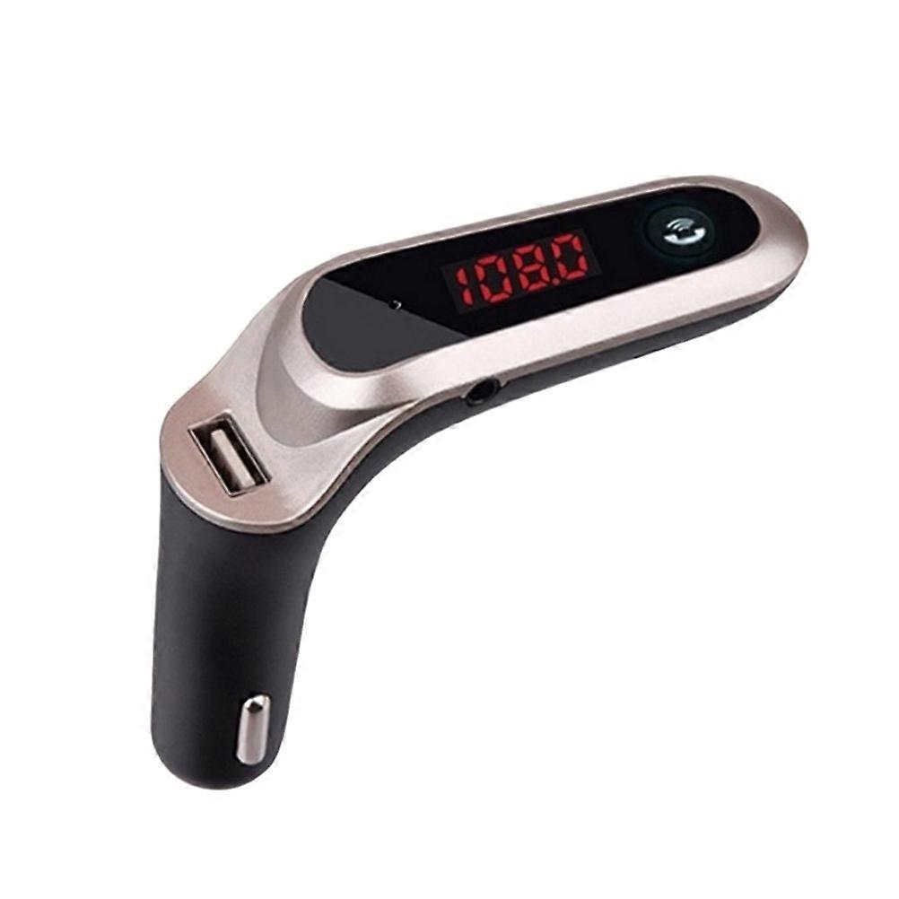 for Car Wireless Handsfree Car Kit with 2Pcs Golden