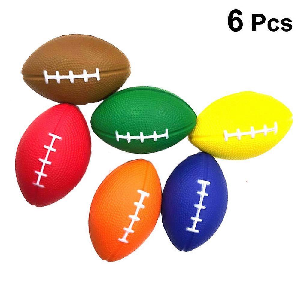 Oval Shape Stress Balls For Kids Improving Dexterity Assorted Color 12 Pcs