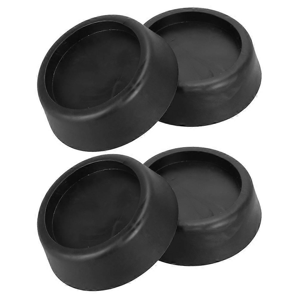 8Pcs Anti-Vibration Feet Pads for Washing Machine and Dryer Black TPR Material Square Design Perfect for Floor Protection