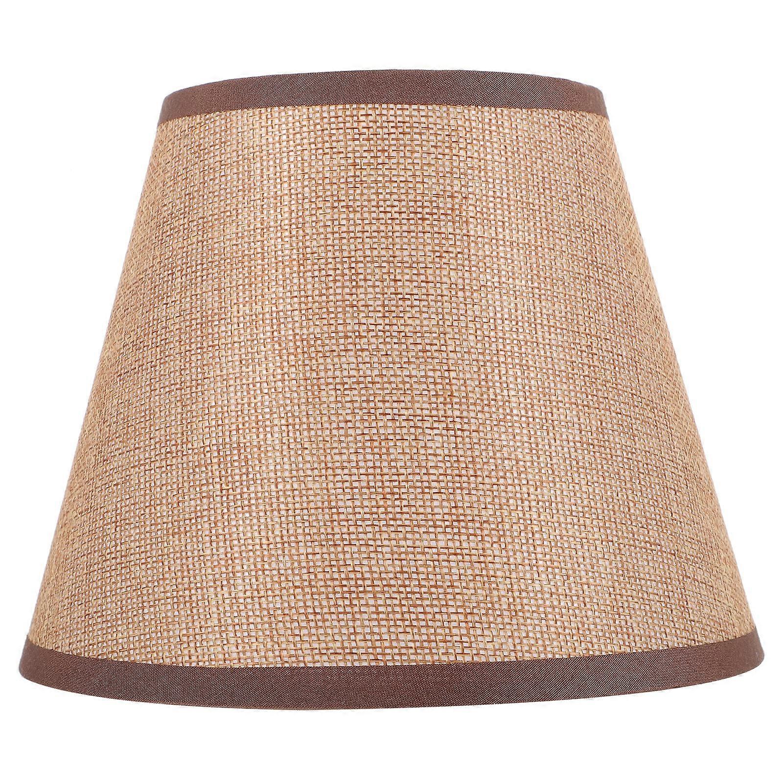 Lampshade For Table Lamp Cylindrical Fabric Light Fixture Cover 1Pcs