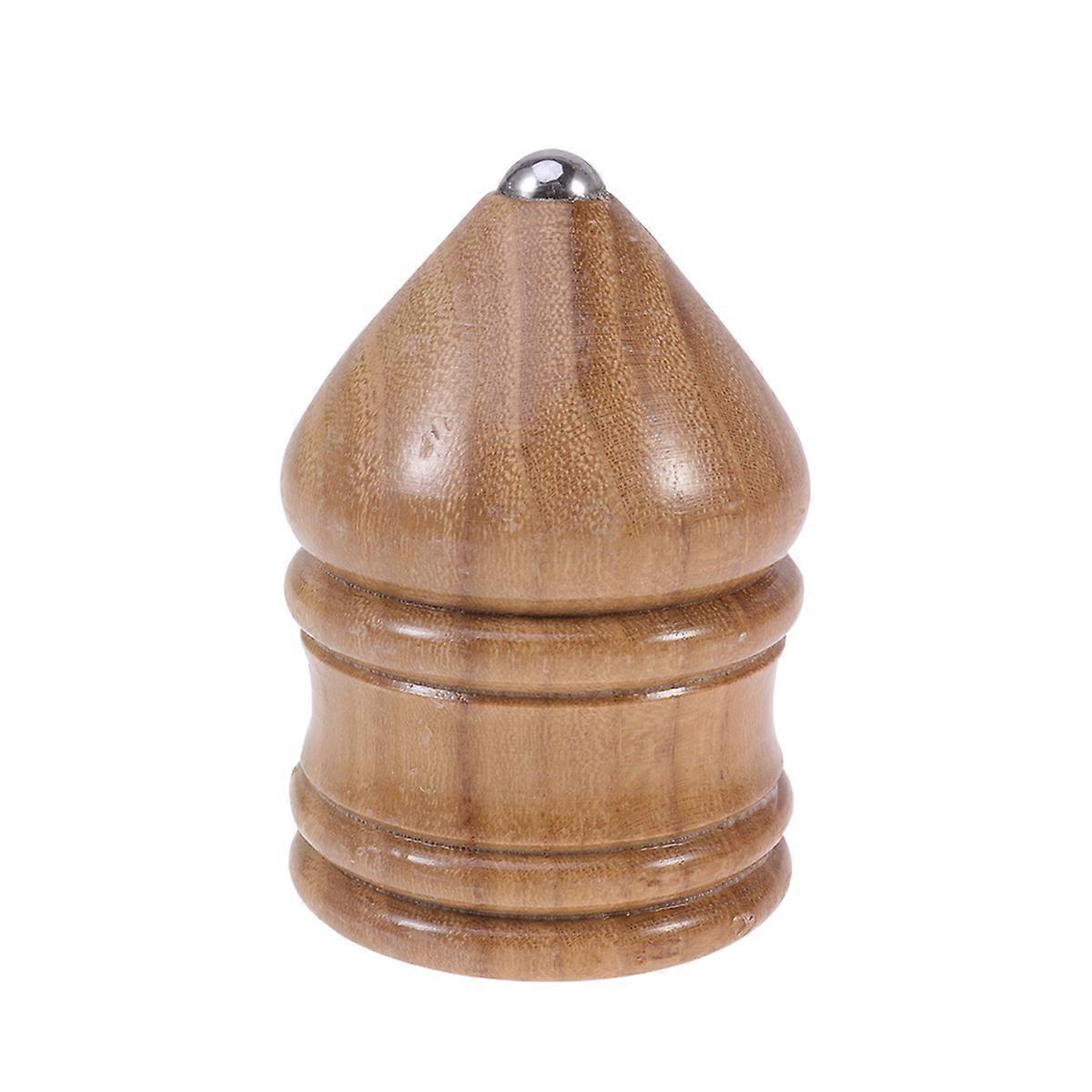 Kids Top Wooden Peg-Top Toy for Playing 3Pcs Craft Gyroscope