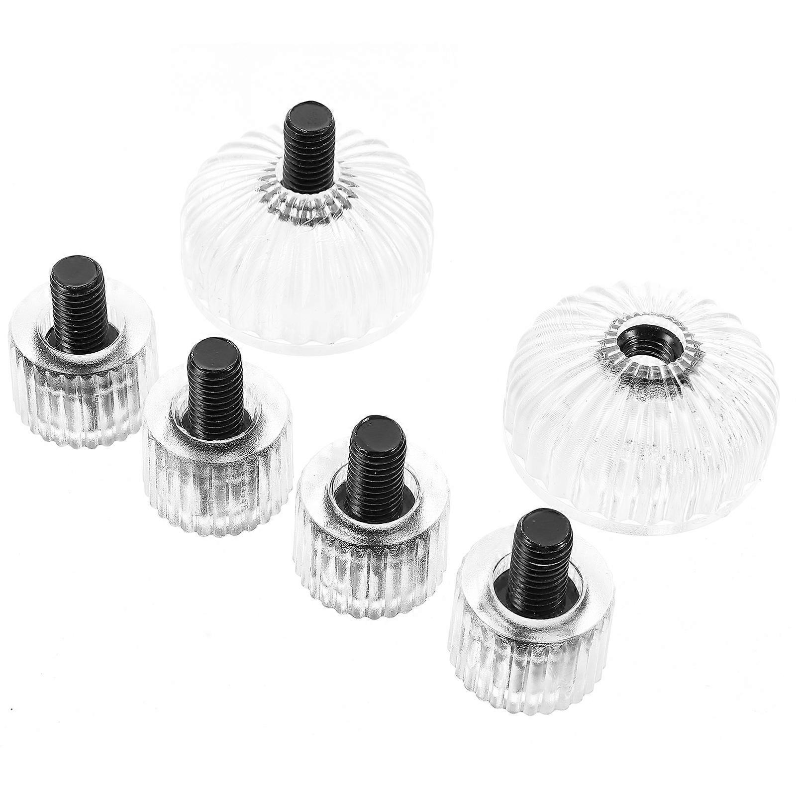 Bed Frame Anti-Shake Tool Headboard Stoppers 8Pcs Acrylic Transparent Fixers