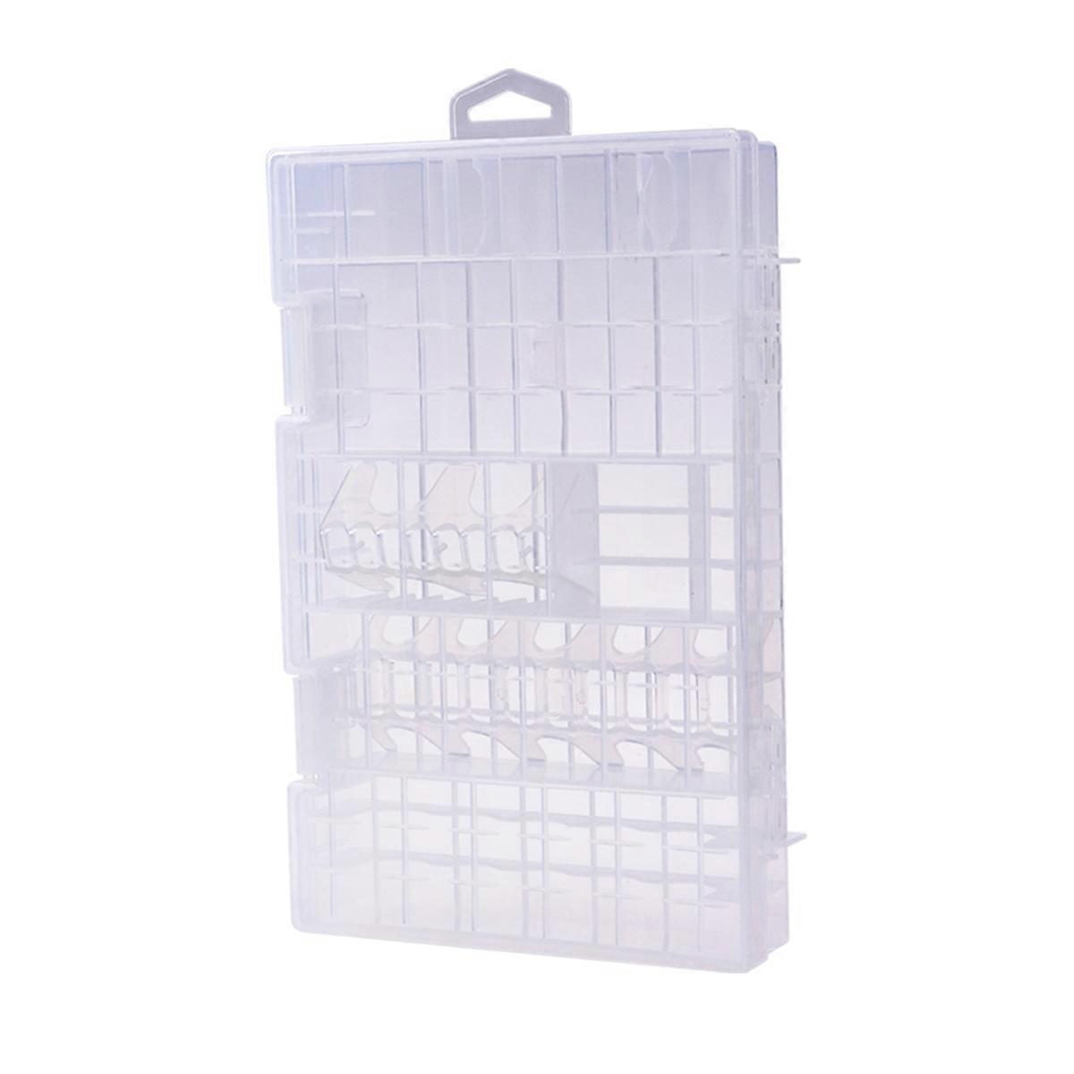 Aaa Aa Battery Organizer for Portable 3Pcs Hard Plastic Storage Case Box