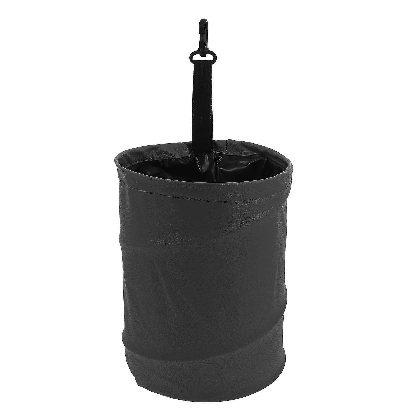 Car Garbage Can Foldable Trash Holder Waste Bag for Vehicle Use