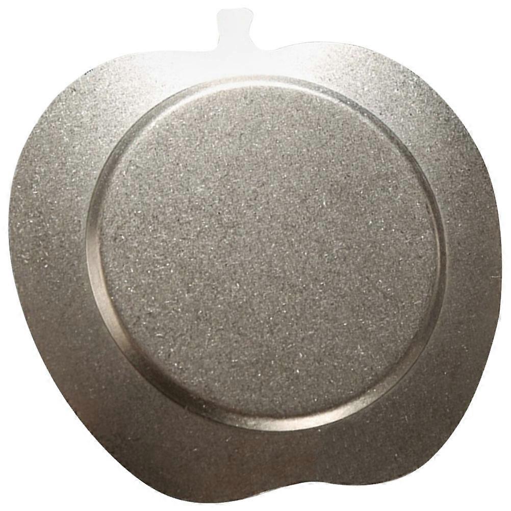 Fruit Storage Apple Shape Plate for Baking and Serving 3Pcs Silver