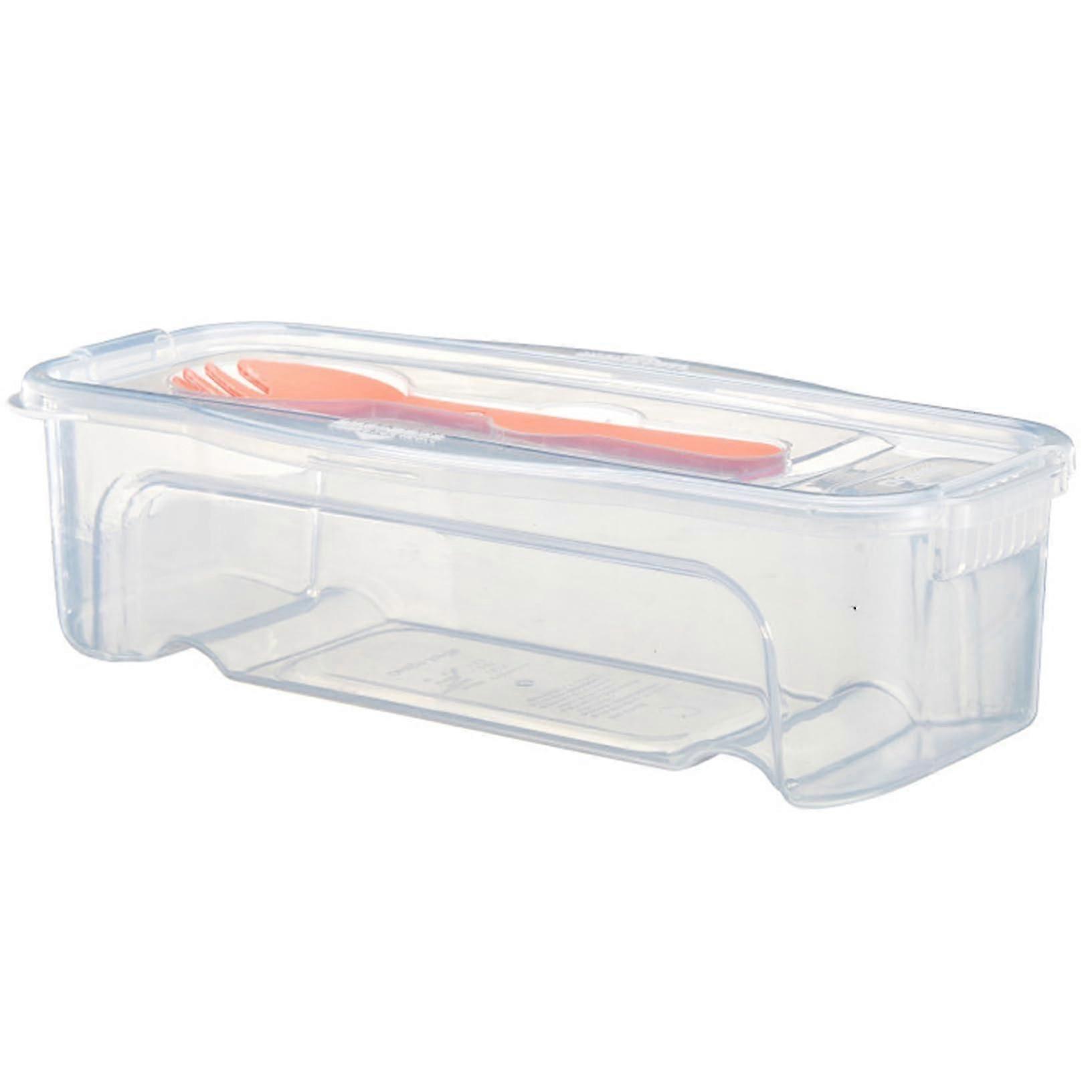 Pasta Cooker 1.3L Microwave With Strainer, Lid And Fork, Transparent Spaghetti Noodle Cookware Accessories