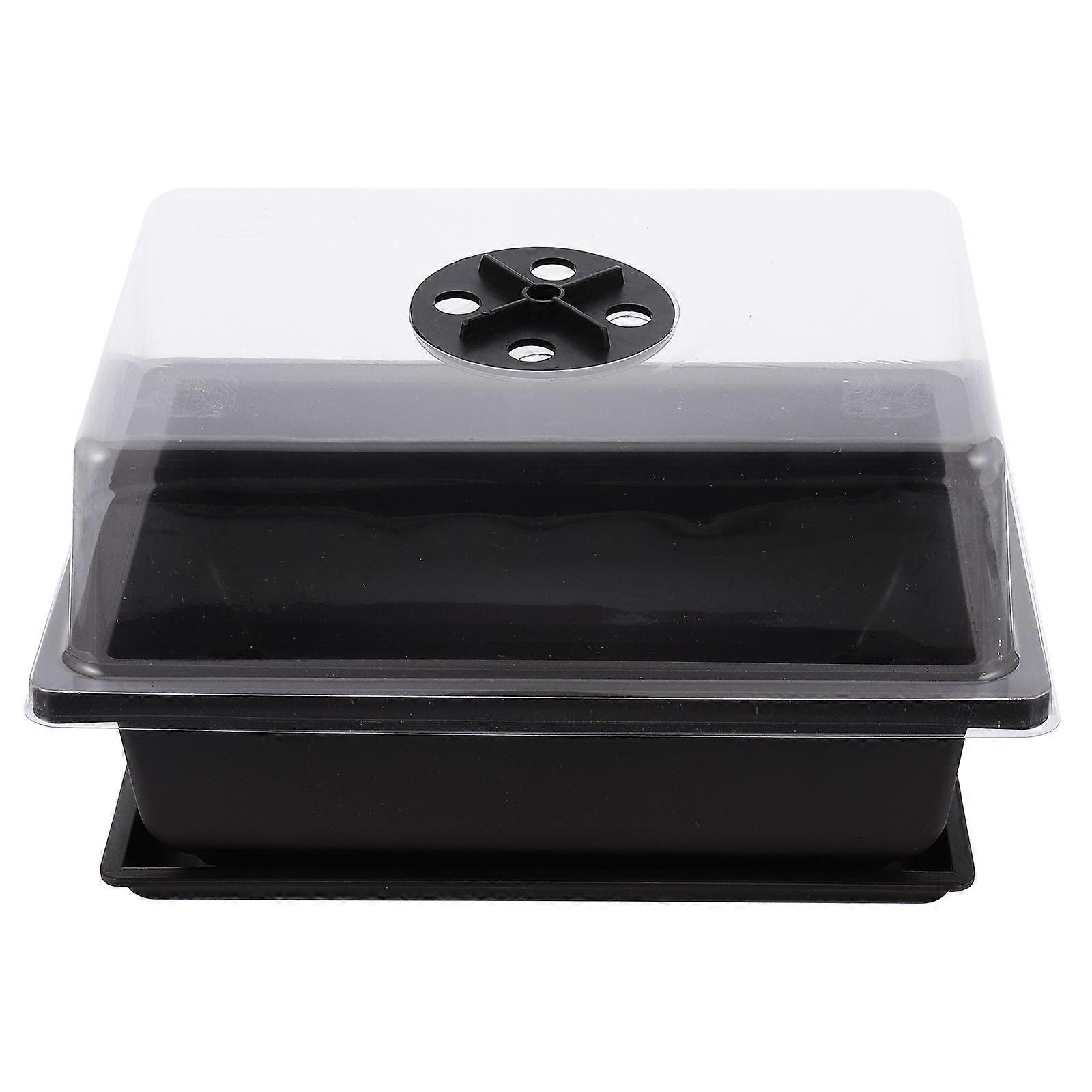 Plant Growing Tray Durable Nursery Pot for 2Sets Plastic Material