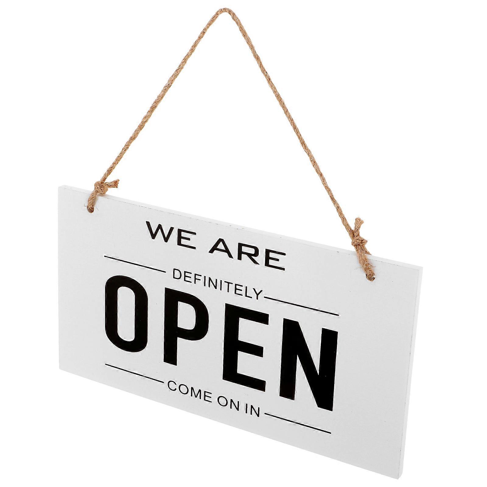 Business Open Closed Sign Collection For Storefront Gift Giving Material 5Pcs