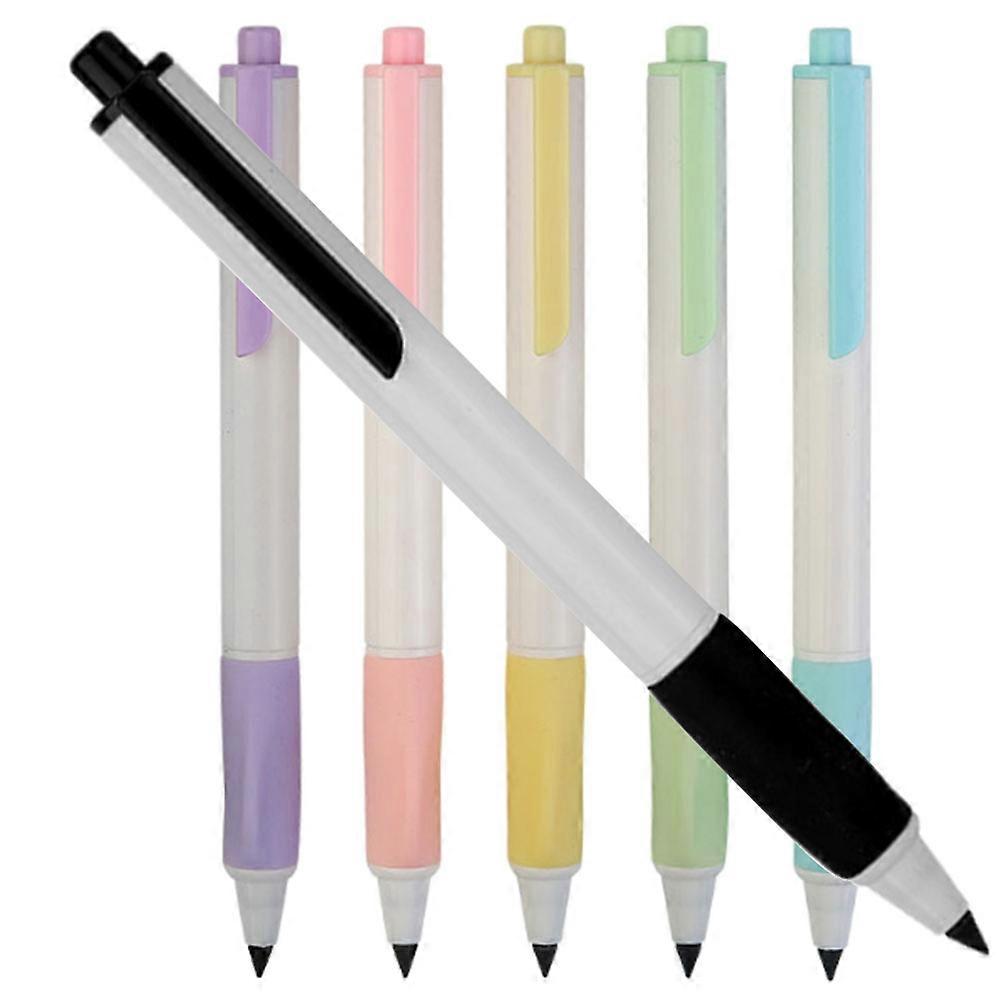 Plastic Inkless Eternal Pencils Ideal For Beginners Artists And Educators 13.8X1CM Assorted Color Sketching 24 Pcs