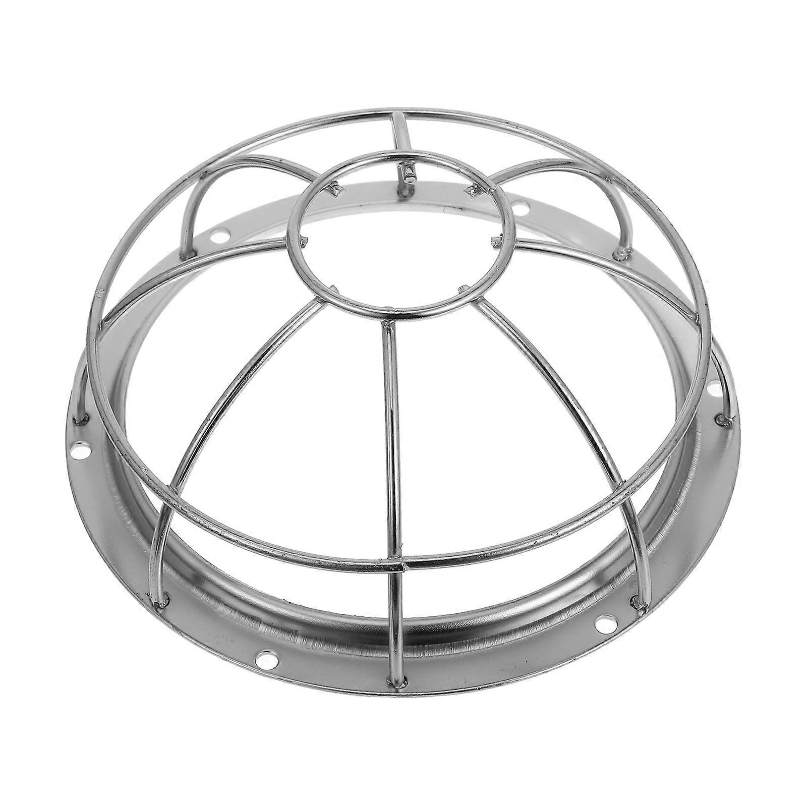 Iron Wire Lampshade Guard for Safety 2Pcs Metal Explosion-Proof Light Bulb Protector