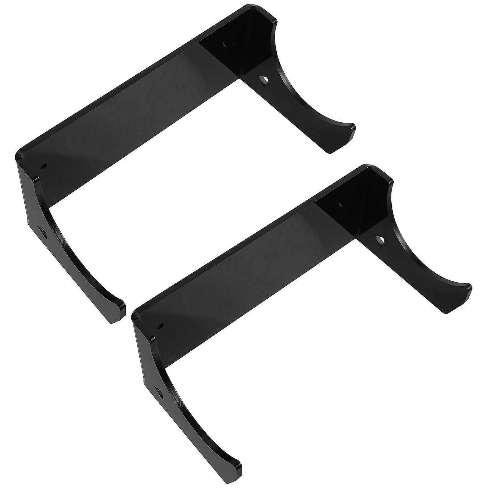 Acrylic Wall Rolling Pin Holder for 6Pcs Kitchen Storage Display