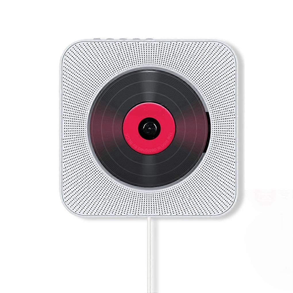 Wall Mounted Bluetooth CD Player Wireless Hifi Pull Switch Speaker  for Soundbox Remote Control Kit US Plug