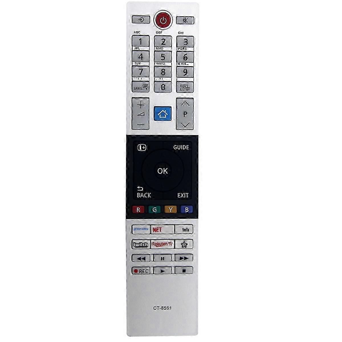 CT-8561 Replace Remote Control compatible with SMART LED TV Remote Control