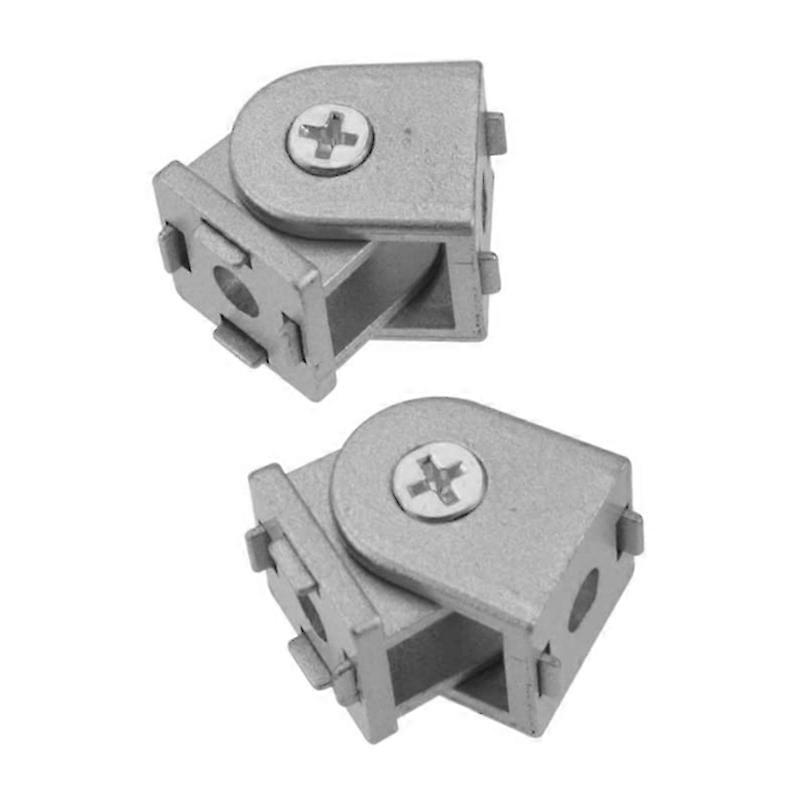2 Pcs Aluminum Alloy Pivot Joint for Aluminum Extrusion Profile 2020 Series Flexible Pivot Joint 202