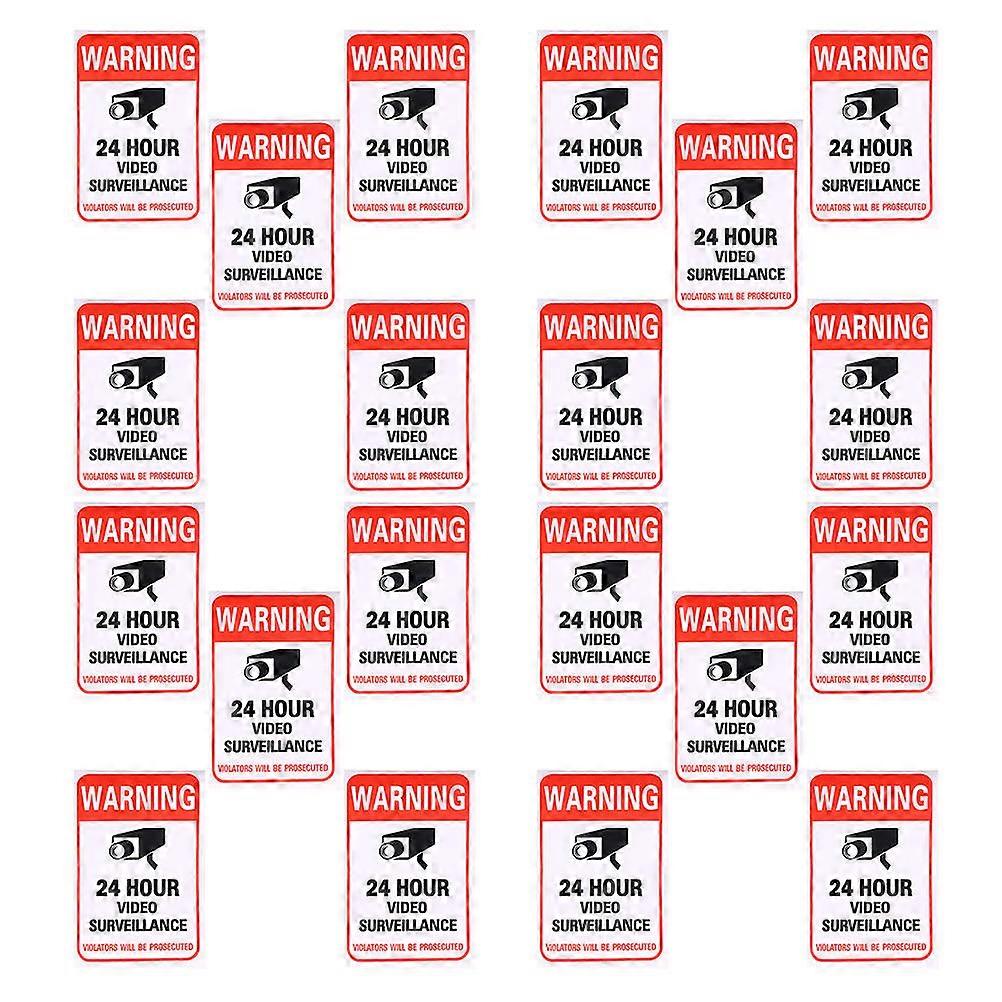 Videovaroitustarra ulkokäyttöön 100 kpl