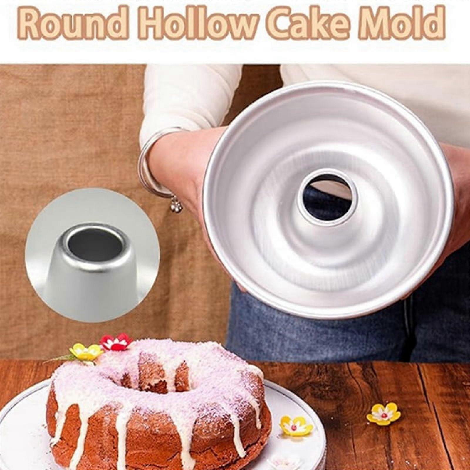 6in Cake Pan Round Nonstick Pound Cake Pan for Baking