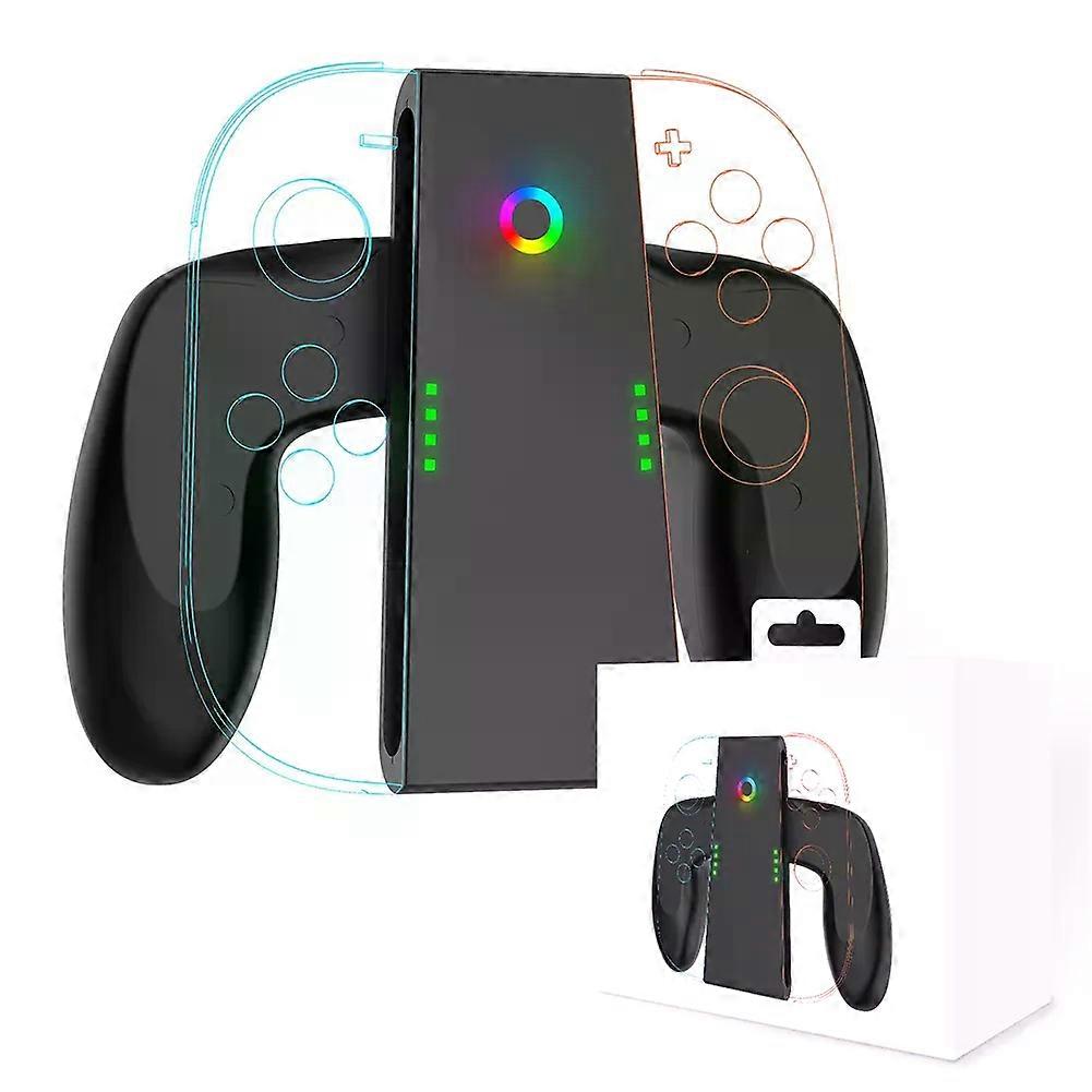 Charging Grip for Nintendo for Switch 2 Joy-Con Controller Grip Handle ABS Gamepads Grip for Switch 2 Joy-Con Gaming Accessories