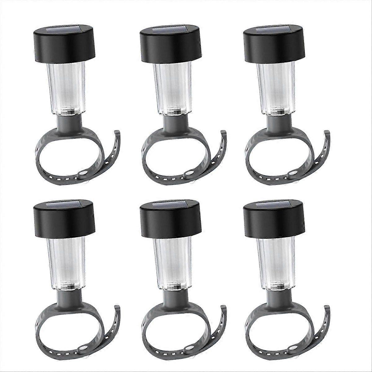 6PCS Solar Pool Light Waterproof LED For Swimming pool