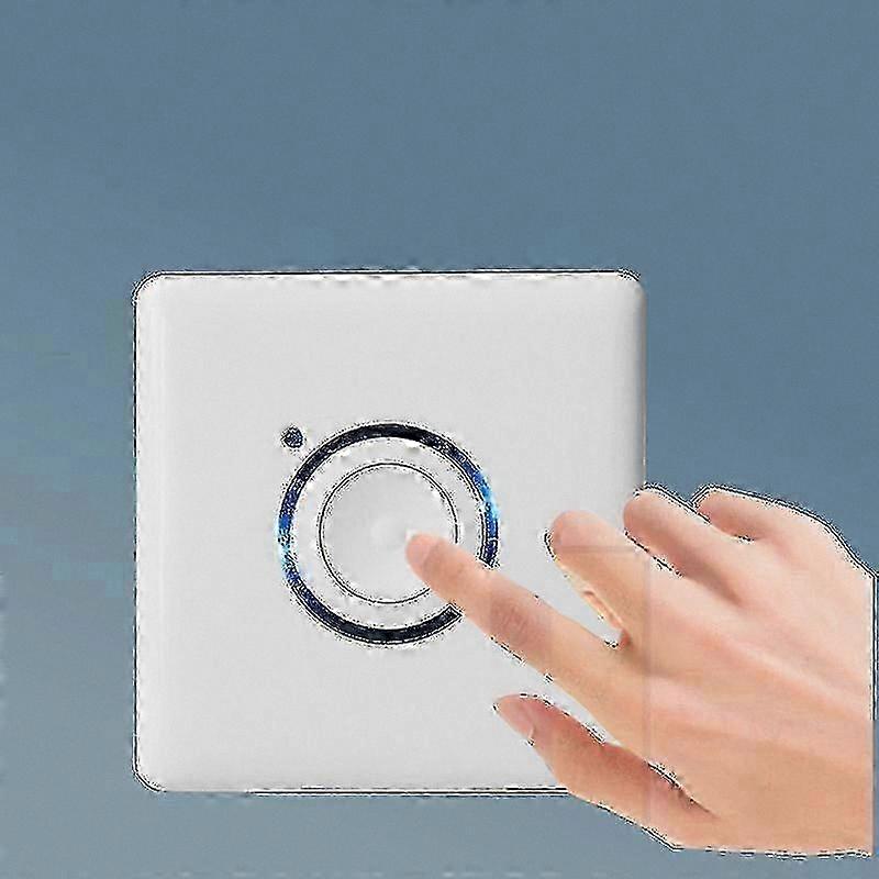 LED Touch Timer Switch - 16 Delay Levels, Digital Countdown, AC110-250V Outdoor Wall Timer