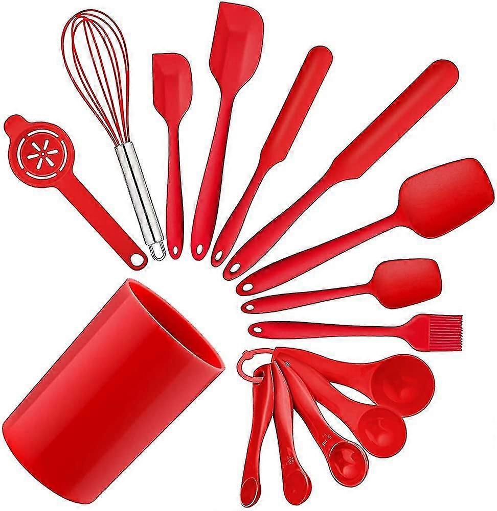 Spatula 15 Pieces Set.silicone Spatulas Kitchen Utensils For Cooking