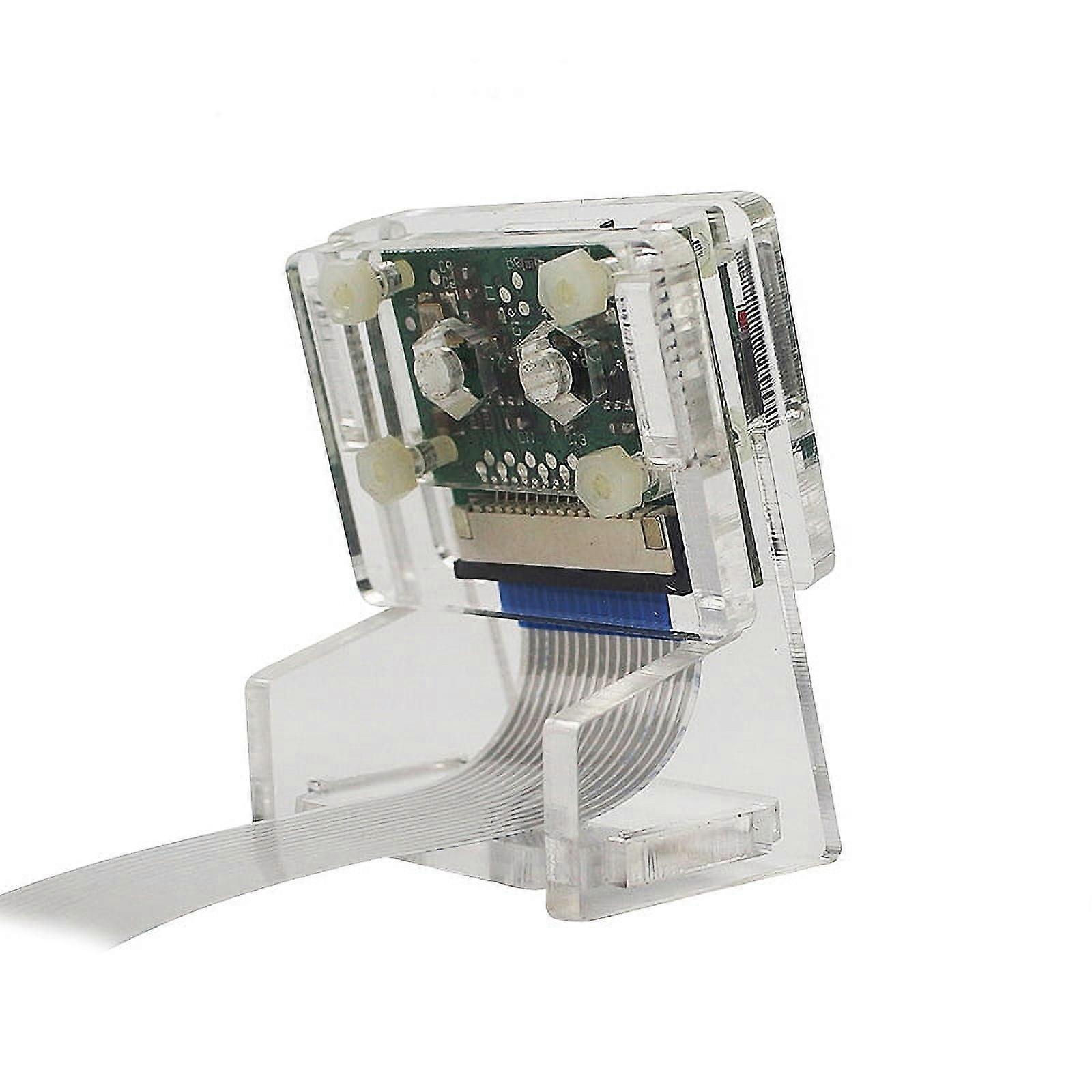 Ov5647 Mini Camera Acrylic Holder Transparent Webcam Bracket For Raspberry Pi 3 Camera