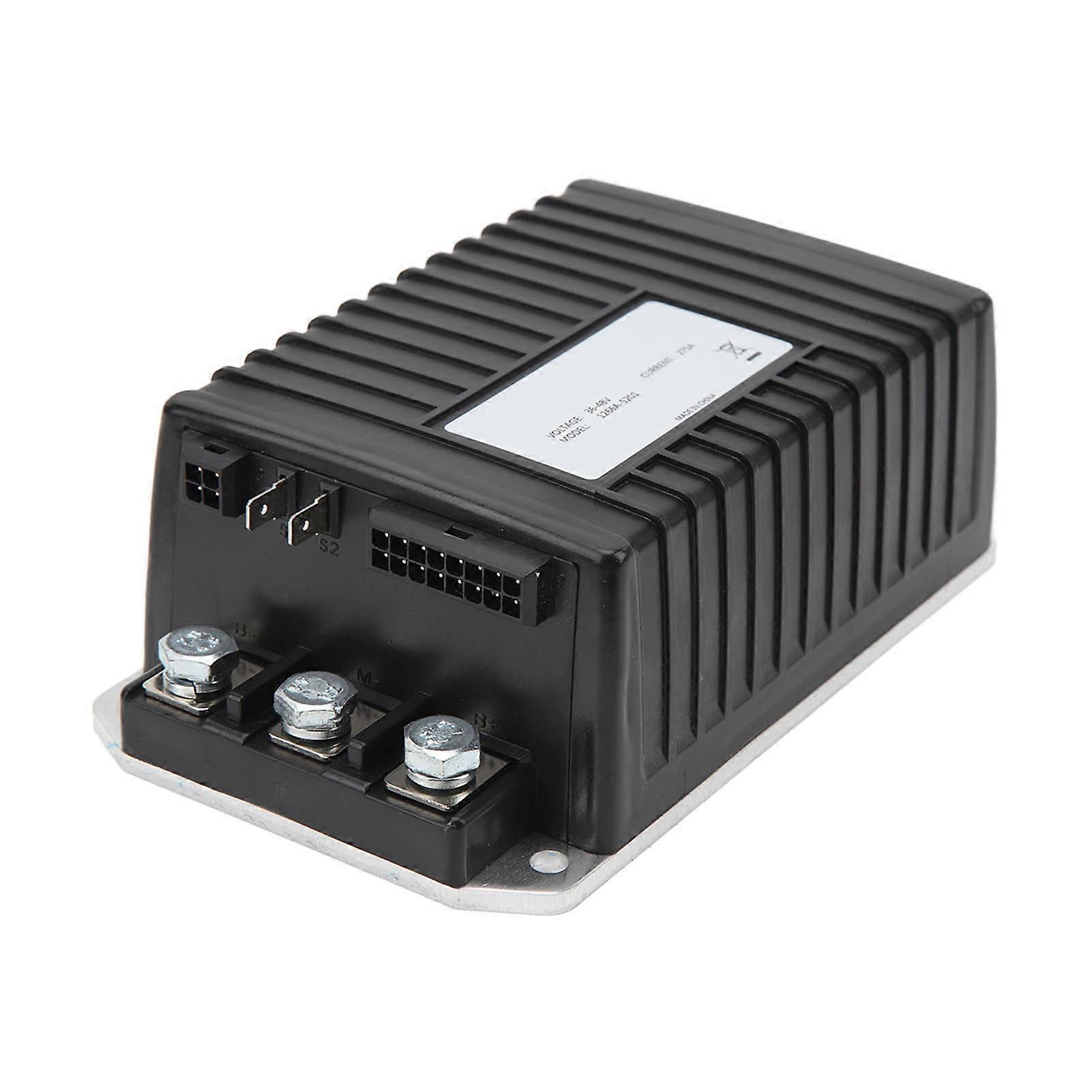 Golf Cart Motor Controller 1266A 5201 DC Motor Control Unit with Adapter Cable for Small Utility Vehicles 