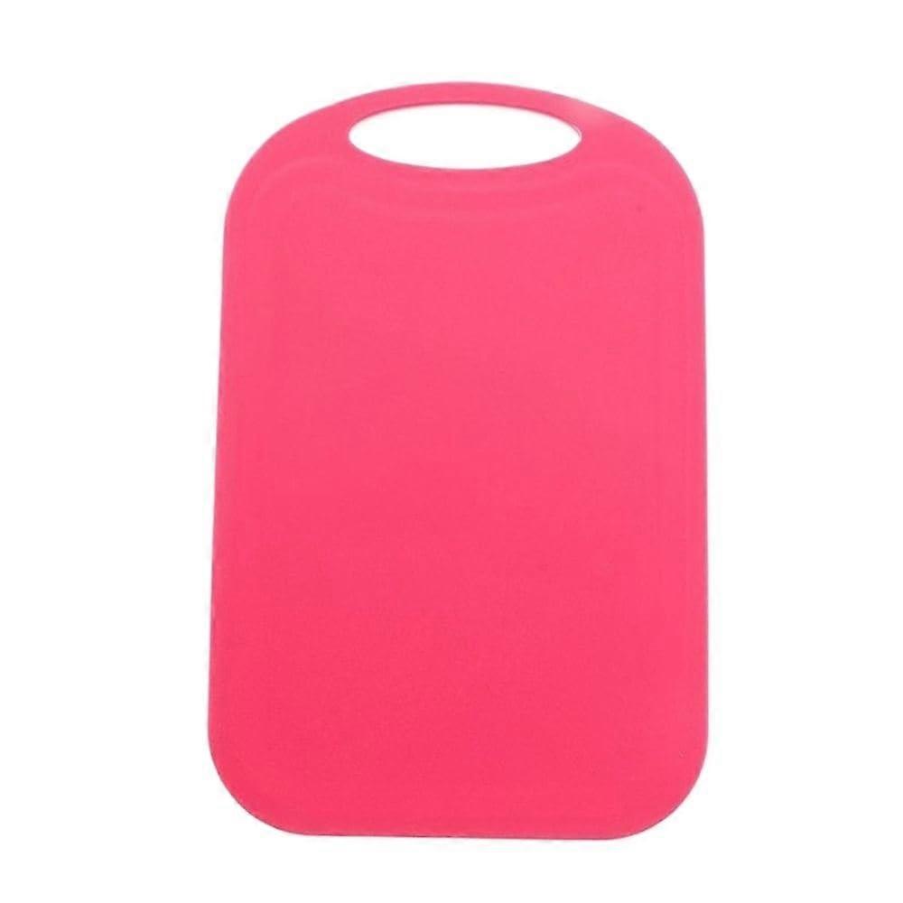 Plastic Cutting Board Mini Nonslip Chopping Board For Kitchen Fruit Vegetable Rose Red
