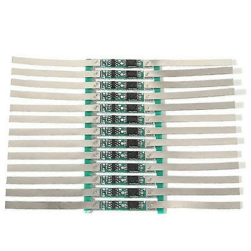 10Pcs 1s 3a/5-6a Bms Pcb Protection Board For 3.7v 18650 Li-ion Lithium Battery