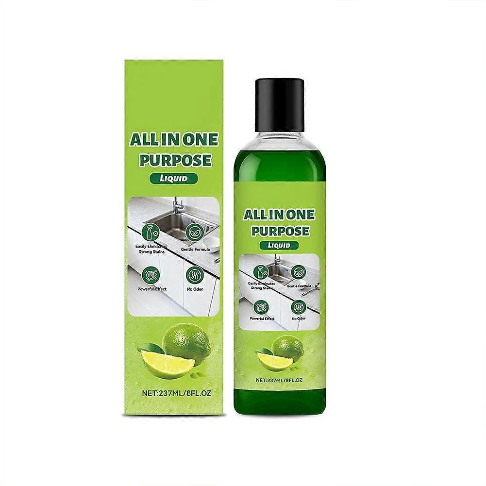 All-Purpose Concentrated Cleaner 237ml Multi-Surface Formula for Floors Glass and Bathrooms Gentle Eco-Friendly Liquid
