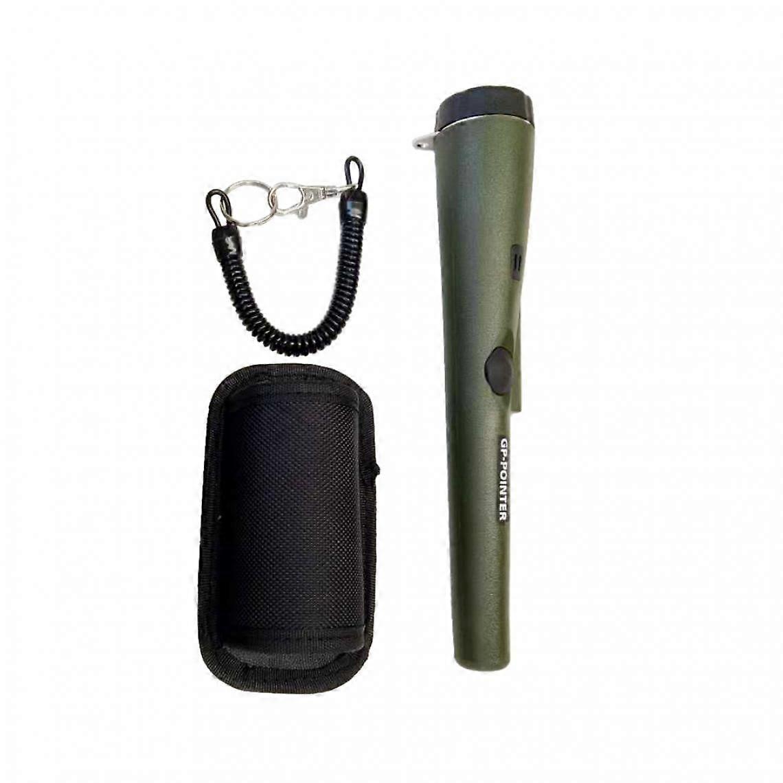 Waterproof GP Pointer Automatic Metal Detector Black