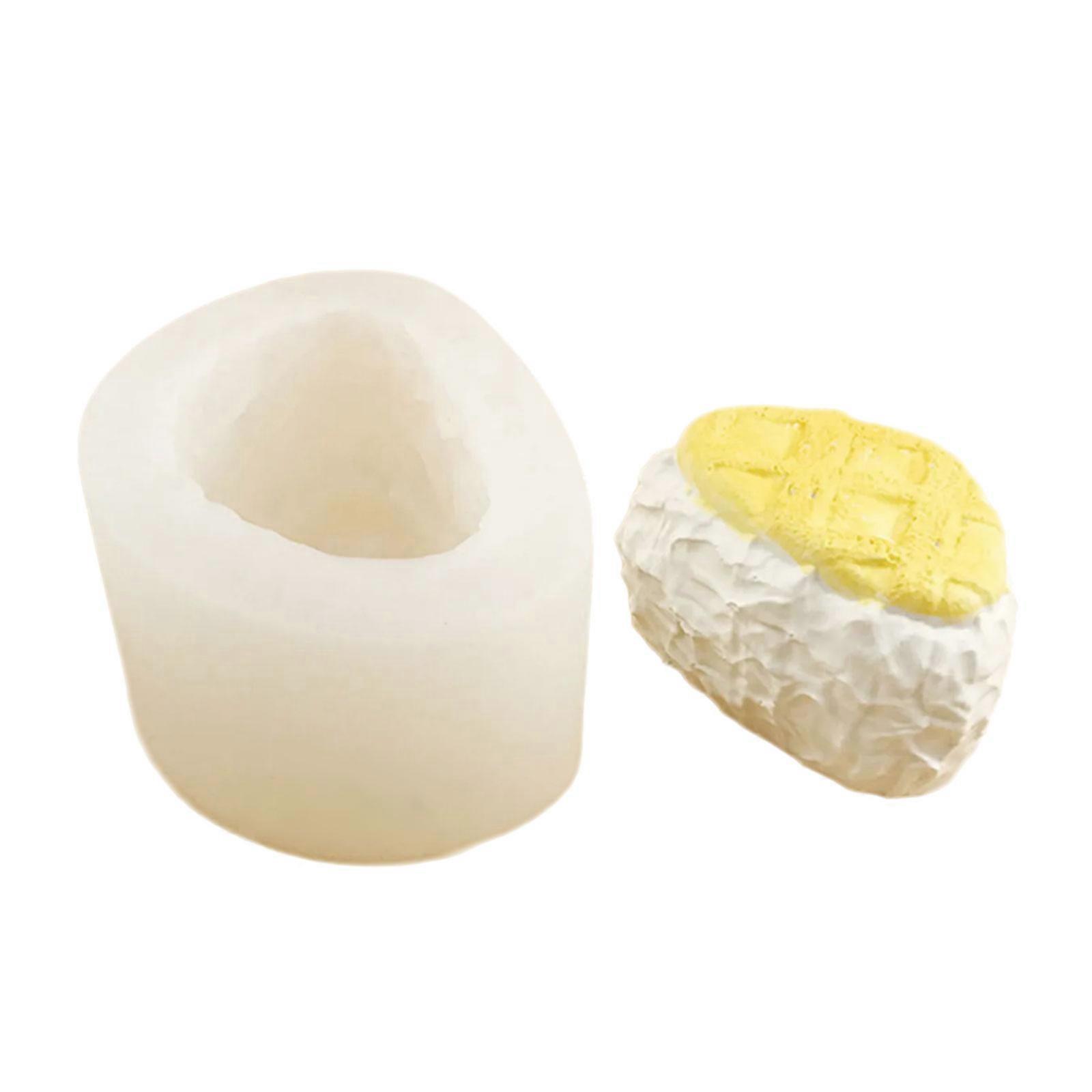 Triangular Snowflakes Pattern Baking Mould Dishwasher Safe Flexible Silicone Crafting Supplies Multicolor