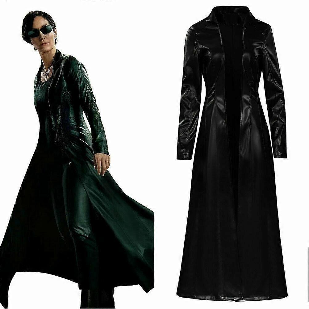 Matrix Resurrections Trinity Cosplay-asu Halloween-takki