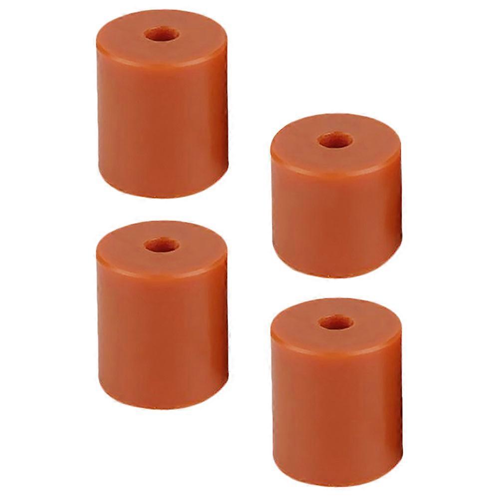 4Pcs 3D Printer Heat Bed Silicone Leveling Solid Bed Mounts Column Heat-Resistant Silicone Buffer