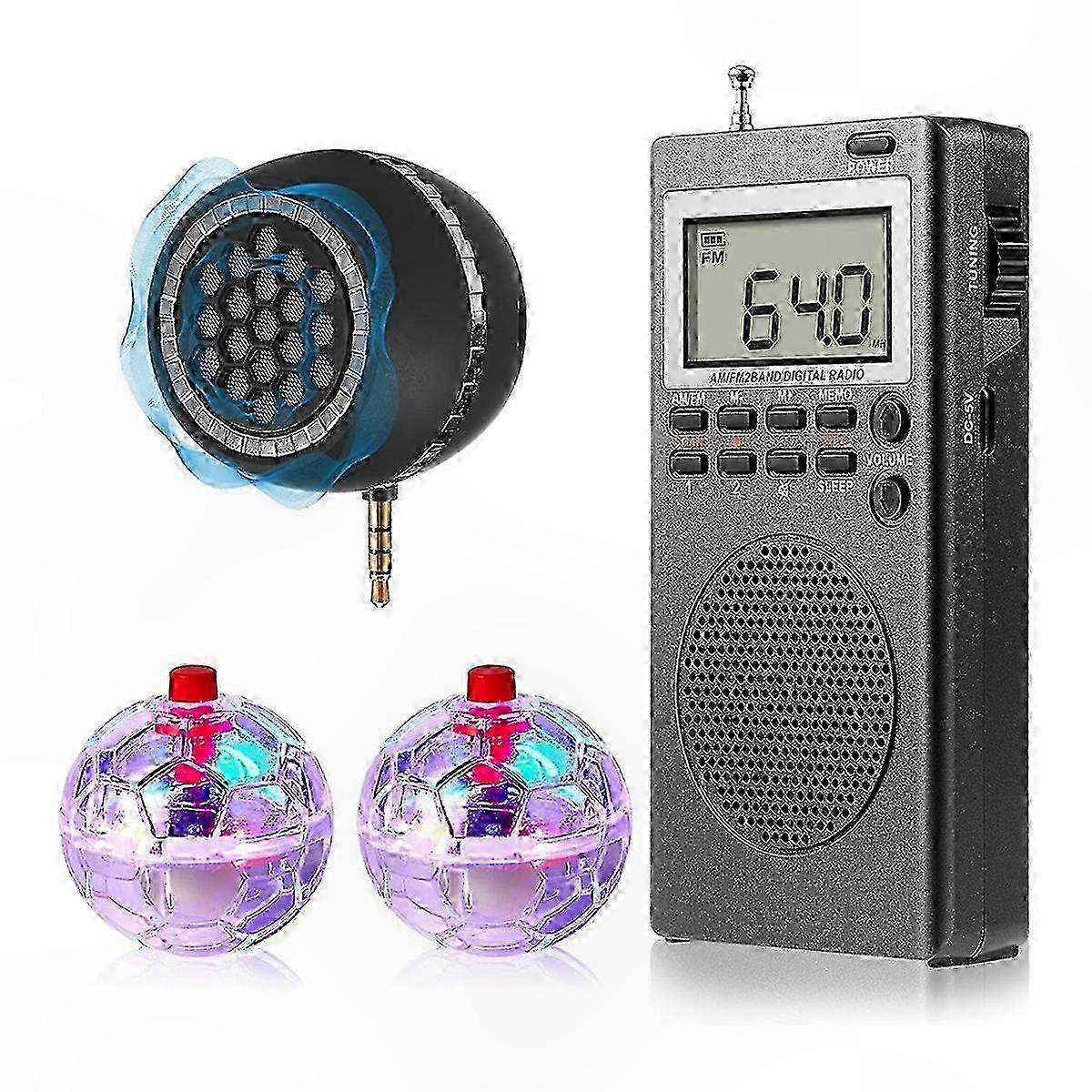 Paranormal Investigation Kit with Spirit Communication Device, LED Balls & SpeakerAs Shown szrh21