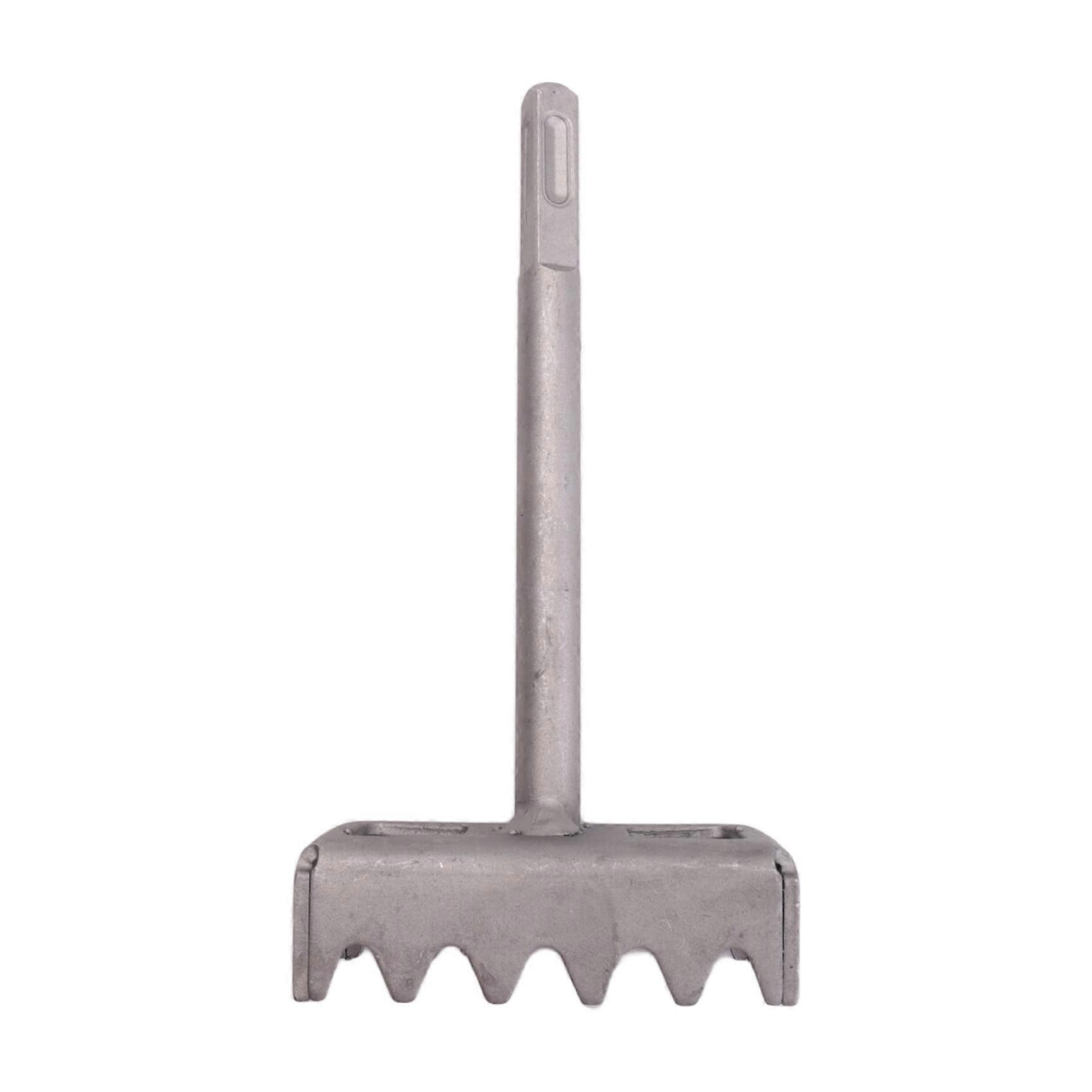 SDS Plus Square Hole Cutter for 86-Type Electrical Junction Boxes, Heavy-Duty Concrete Wall Punch Tool 1 Pack